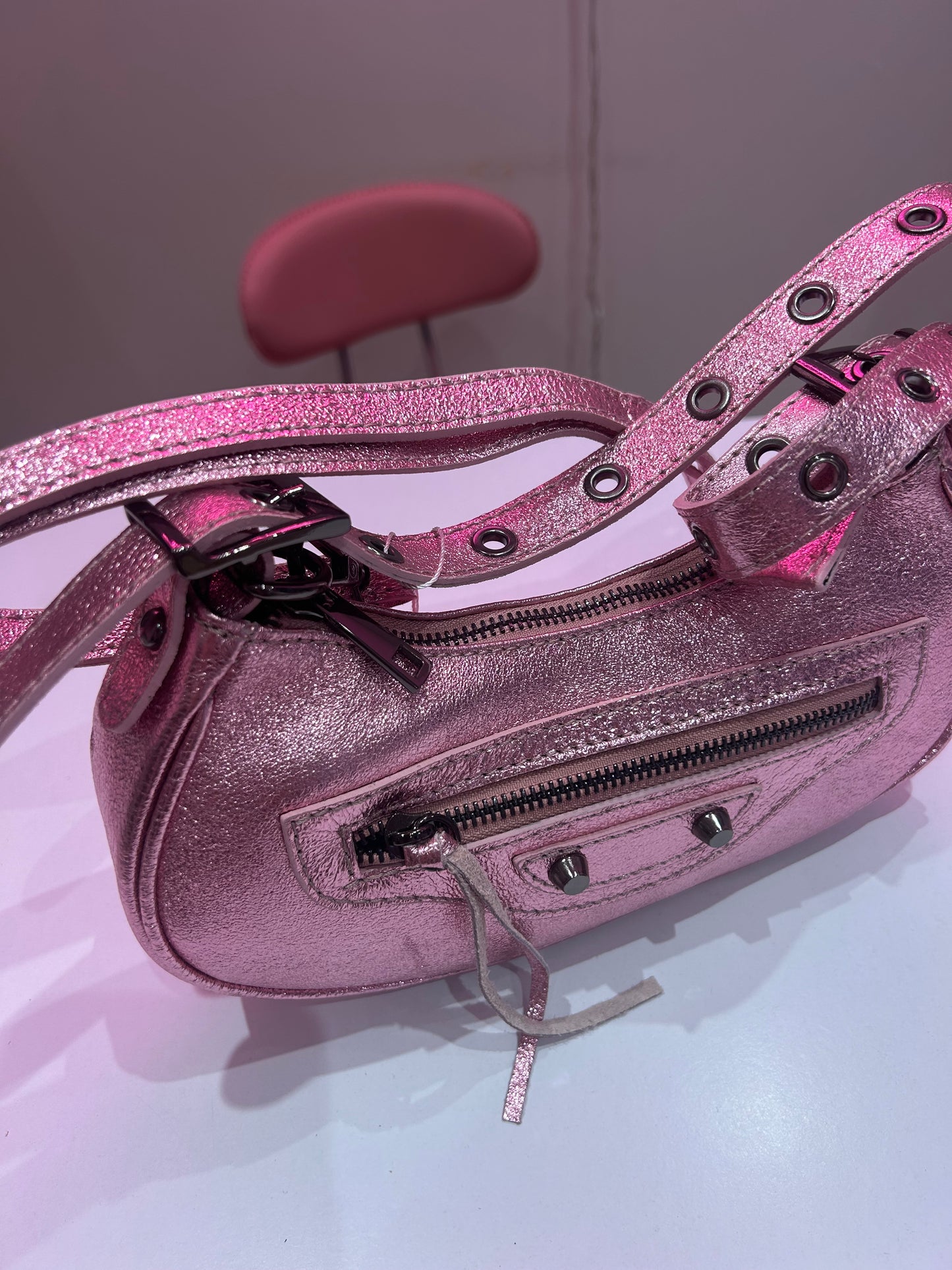 SAC A MAIN BANANE ROSE
