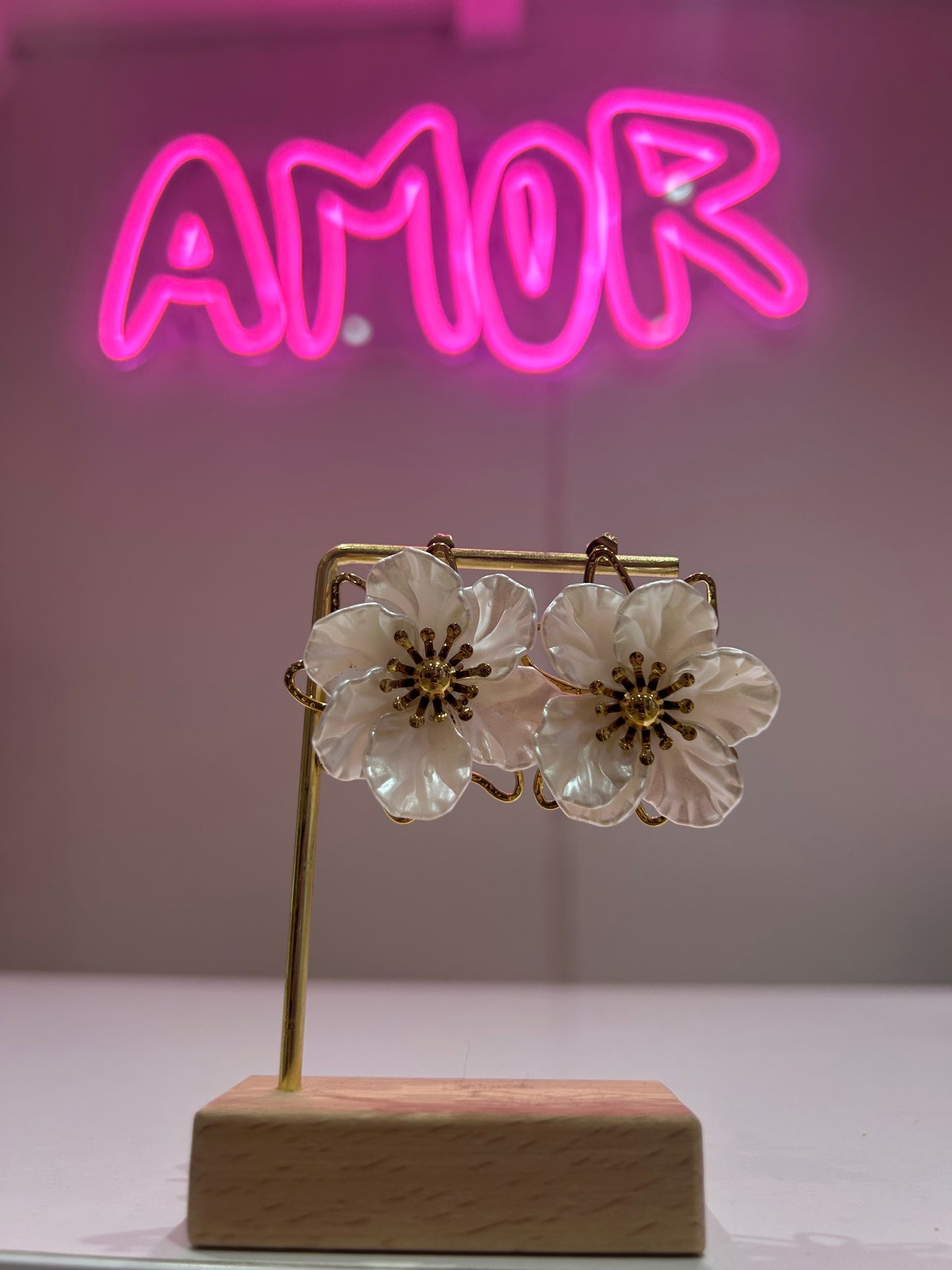 BOUCLE D’OREILLE FLEUR