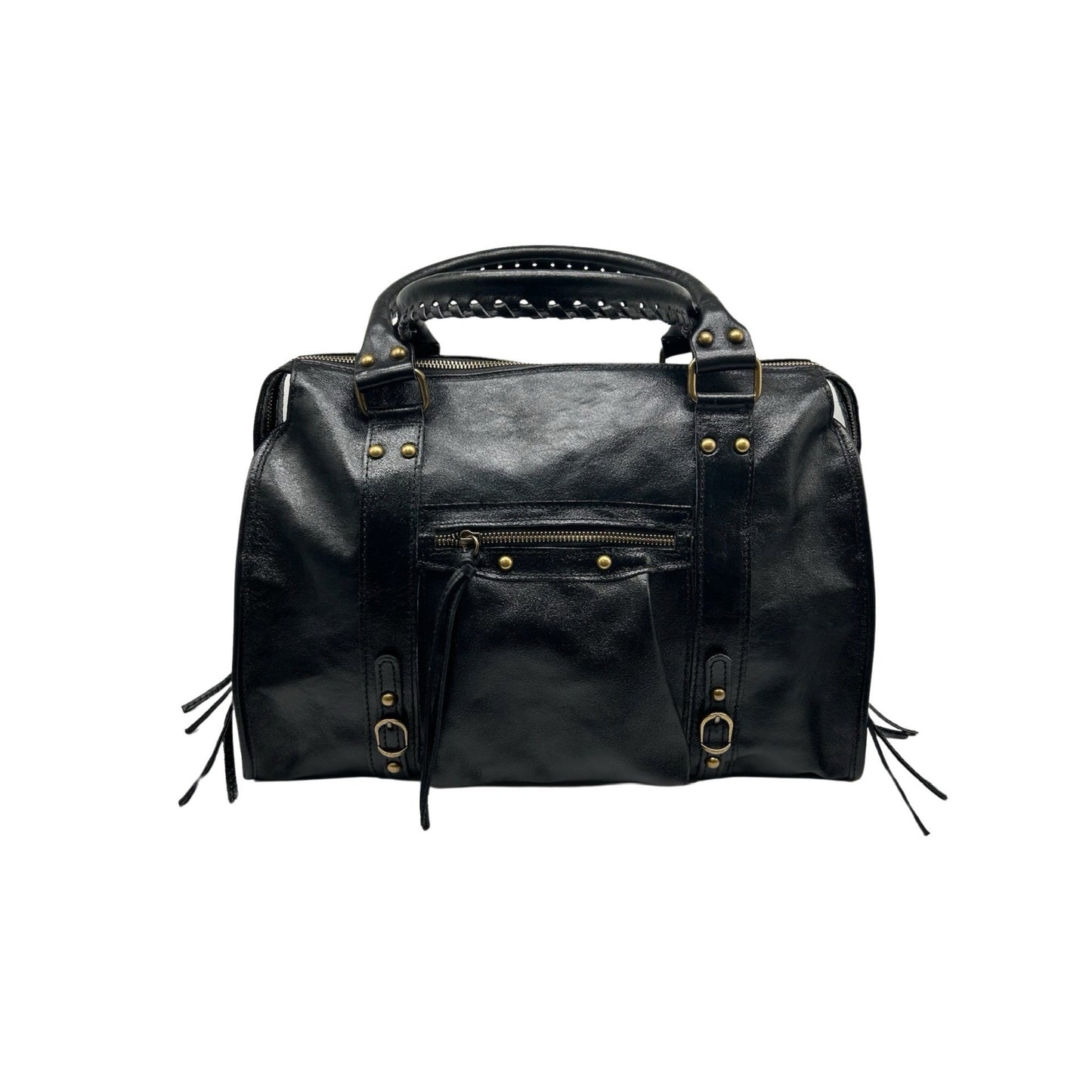 Sac à main Leona grand format noir