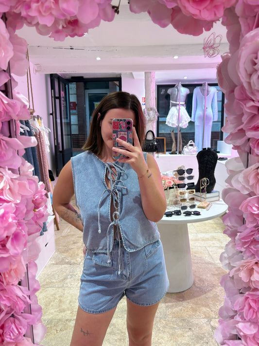 Denim short