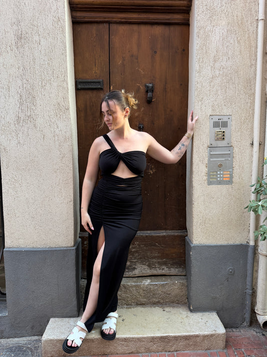 ROBE THAÏS NOIR