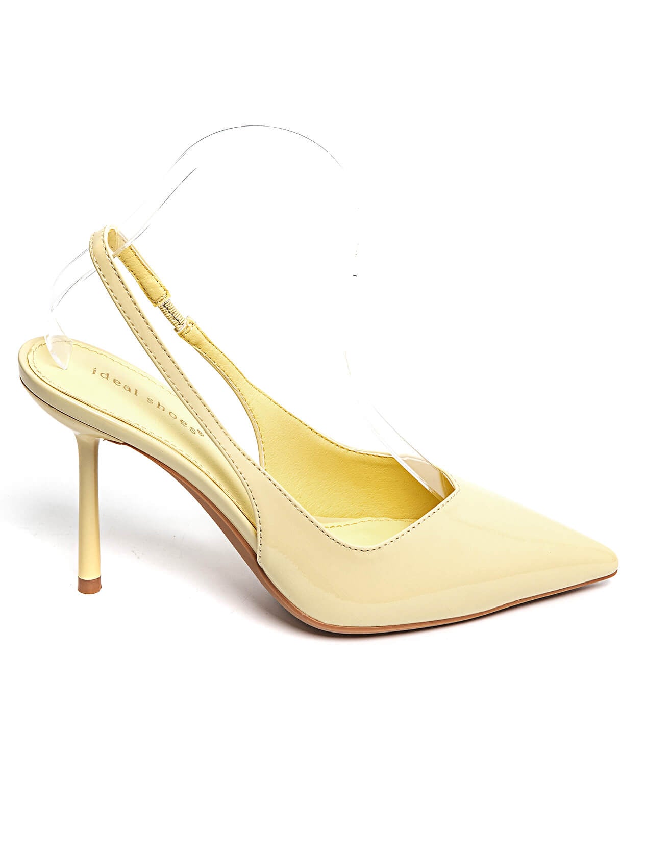 Escarpins vernies jaune