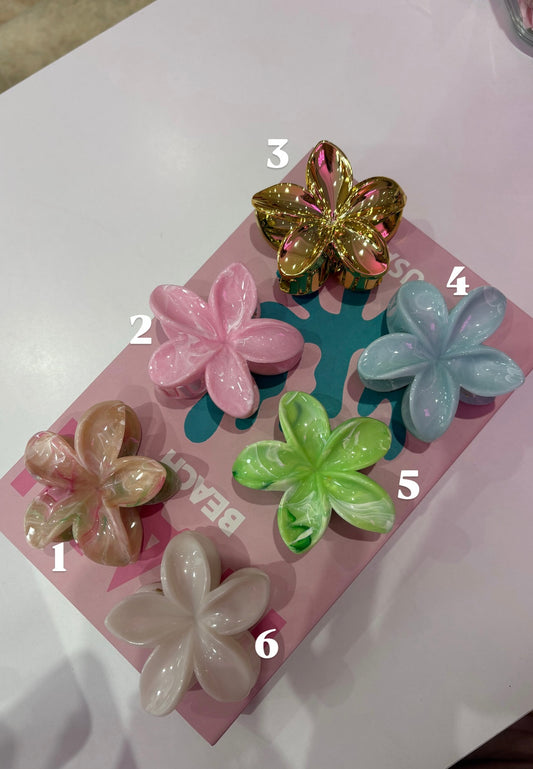Pince grand format fleur