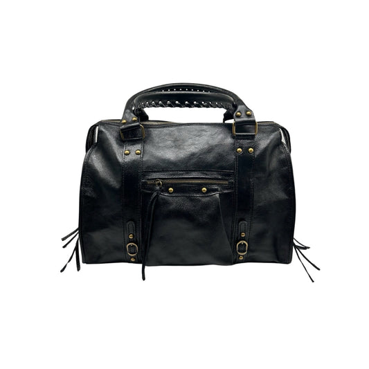 Sac à main Leona grand format noir